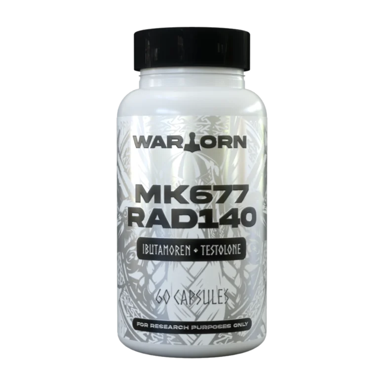MK677 and RAD140 - 60 x 20mg Capsules