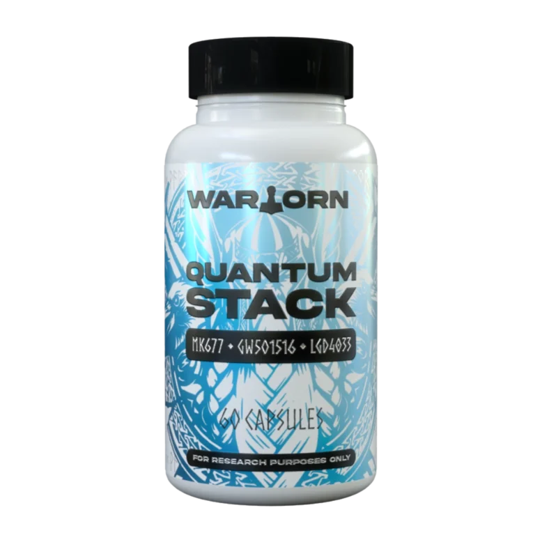 Quantum Stack research compound bottle