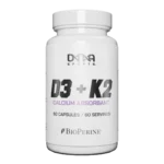 Vitamin D3 and K2 - 60 Capsules